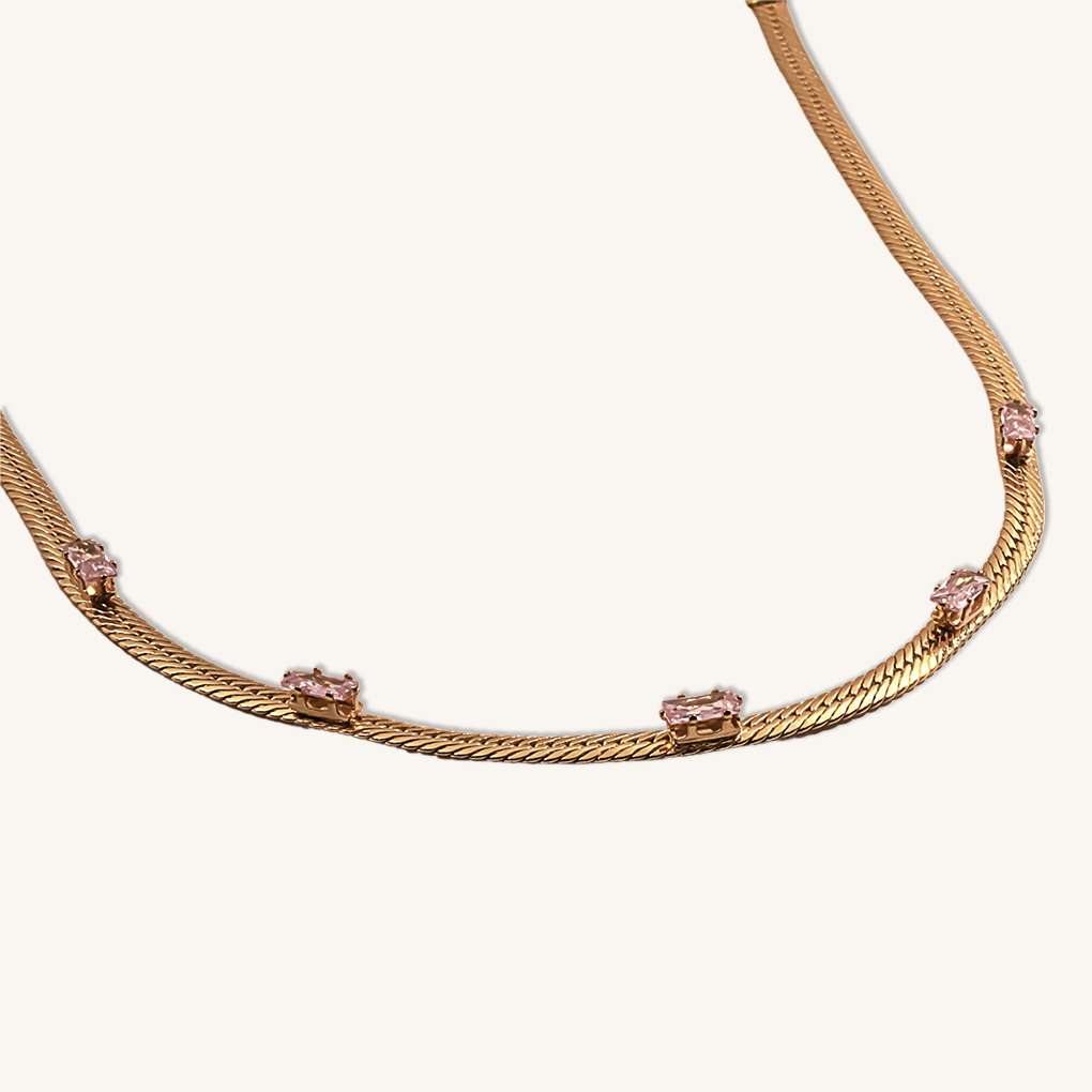 Valentina Necklace (pink)